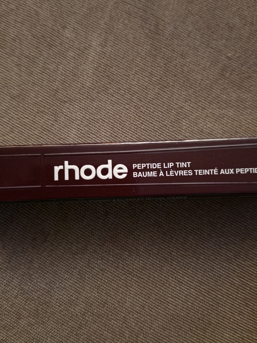 Rhode Peptide Lip Tint — Deep Burgundy